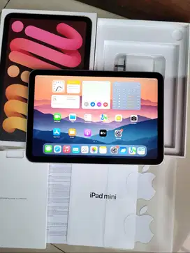 iPad Mini 6 Mulus Like New Fullset Original Bekas Second Original