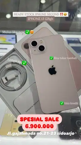 iPhone 13 128Gb (PRELOVED)