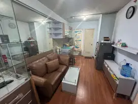 Jual murah apartemen gading nias 2 kmr furnish SHM siap huni murah