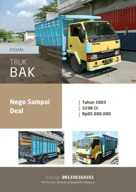 TRUK BAK MUTSUBISHI