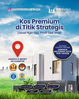 Rumah Kost2an Dekat Kampus UNPAD-ITB, Siap Disewakan Rp2 Juta!