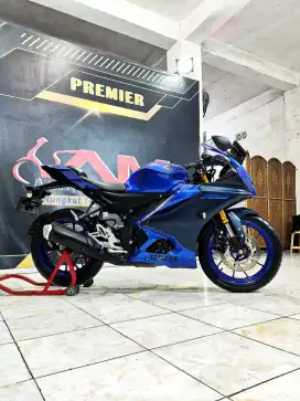 Yamaha All New R15 VVA V4 TH 2022 biru cakep odo 4rb