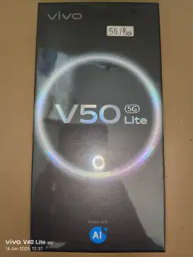 Vivo v50 lite 5G 8+8/256GB garansi resmi segel box