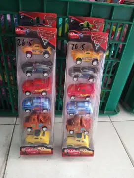 Mainan anak diecast MC Queen isi 6