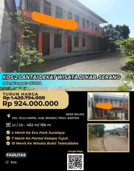 Dijual Rumah Kos2an Desa Salira Serang