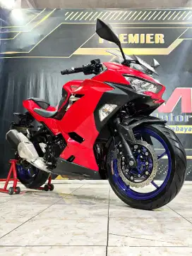 All-New Ninja 250cc QS red glossy 2021 mewah.Anugerah motor rungkut