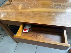 Meja kayu jati 120 x 60 x 75 cm