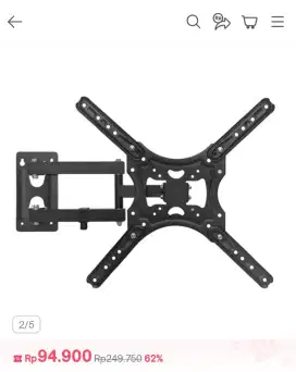 Bracket TV Monitor 14 - 55 Inch (Kondisi Baru)