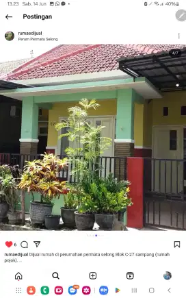 Rumah di jual  cakep