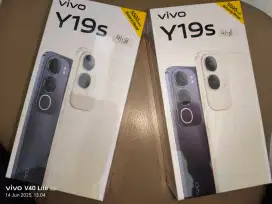 Vivo y19s 4+4/128GB garansi resmi segel box