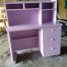 Meja belajar kayu jati belanda