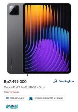 Xiaomi Pad 7 Pro 12/512GB - Gray