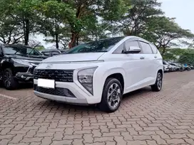 HYUNDAI STARGAZER PRIME 1.5 IVT AT MATIC 2022 PUTIH KM 19RB