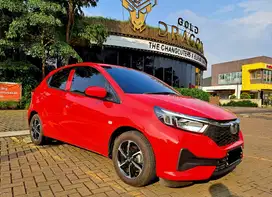 HONDA BRIO E AT MATIC 2024 MERAH KM 1RB LIKE NEW !!!