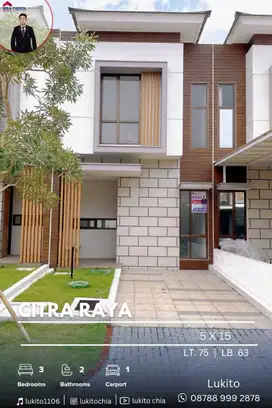 Disewa Rumah 2 Lantai Siap Huni di Citra Raya Cikupa
