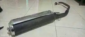 Knalpot motor Tiger honda Tiger