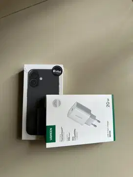 iPhone 16 128 GB Black Garansi Resmi GDN Blibli / iBox Brand New Segel