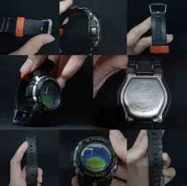 G Shock G 7710 Casio Hitam Black Jam Tangan Pria Watch Men Mens Watch