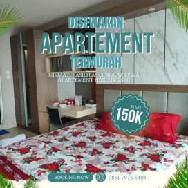 SEWA APARTEMEN HARIAN/TRANSIT BASSURA CITY TERMURAH JAKARTA TIMUR