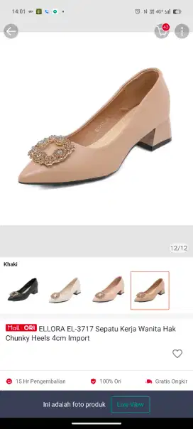 Sepatu kerja/pesta size 36