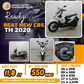 TERMURAH HONDA BEAT CBS LED TAHUN 2020 BISA CASH KREDIT BERGARANSI