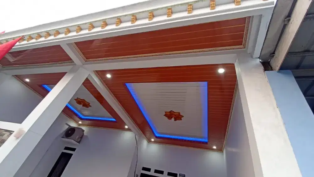 Plafon PVC terpasang dan renovasi rumah