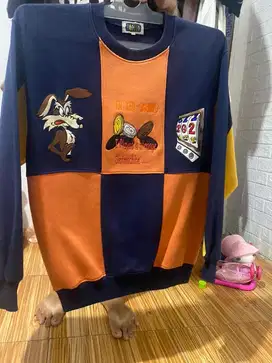 Setelan baju jepang asli size L besar up to XL besar baju hangat