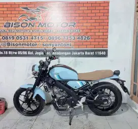 ISTIMEWA ! YAMAHA XSR 155 VVA USD TAHUN 2023 AKHIR WARNA BIRU