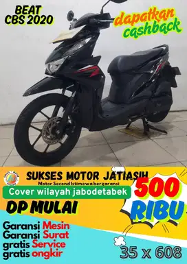 HONDA BEAT CBS 2020 BISA CASH DAN KREDIT DAPATKAN CASHBACK