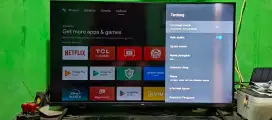 TV TCL (smart TV android) 40 inci