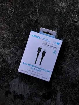 ANKER 322 Data Cable Braided Type-C to Lightning MFi Certified 3ft/0.9