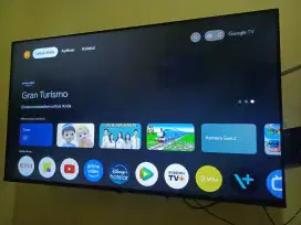 Jual tv Xiaomi google tv 43 inc kondisi mulus...