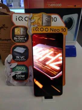 IQOO NEO 10 RAM 16/512GB CICILAN TANPA CC PROMO 0%