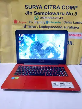 Laptop Asus X455LF Intel Core i3 haswell Gaming Desain