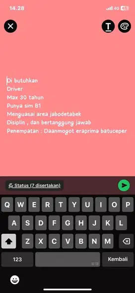 Dibutuhkan driver