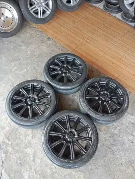 VELG OEM HONDA JAZZ MMC RING 16 BONUS BAN SIAP PAKAI