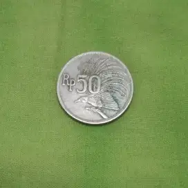 koin 25 dan 50 rupiah