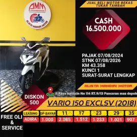 VARIO 2018 HARGA NEGO TIPIS CICILAN RINGAN DAPAT MOTOR KEREN