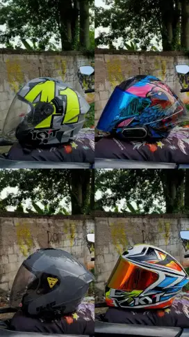Helm fullface &Hallface