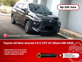 [ LOW KM ] Toyota All New Avanza 1.5 G CVT AT Hitam 2023/2024