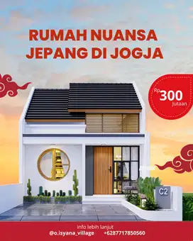 Investasi Rumah Murah Nuansa Jepang Lokasi Strategis Daerah Jogja