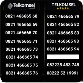 Nomer cantik telkomsel
