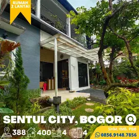 Rumah dijual Murah, Luas Sejuk, 2 Lantai ada Kolam Renang, Sentul City