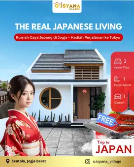 Rumah Murah Nuansa Jepang di Jogja, Lokasi Strategis Jogja Barat