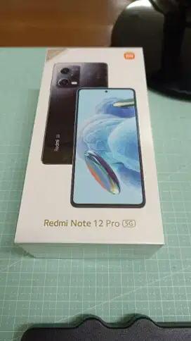 DIJUAL REDMI NOTE 12 PRO 5G 8/256 TAHUN 2024 - KONDISI 100% MULUS