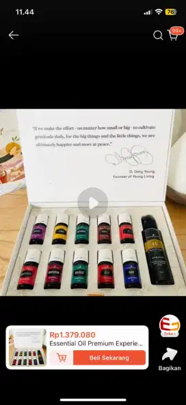 Young Living Oil paket