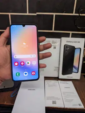 Samsung A34 Sein 5G 8/128 Normal Fullset Original