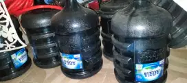 Jual galon kosong Aqua ada 10 buah