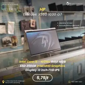 HP Elitebook X360 1030 G7 | Core i5 10310U 16GB 256GB
