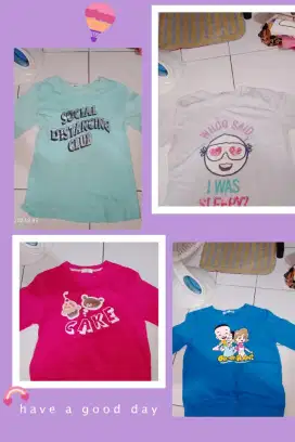 Atasan Anak perempuan 8-10th